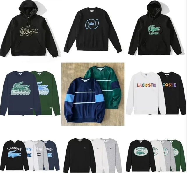 Lacoste hoodie（35 colores TOP）