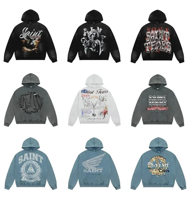 Saint Michael Hoodie（color 40）