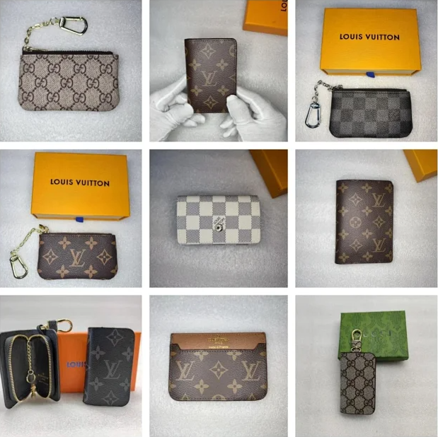 LV&GUCCI purse Card case