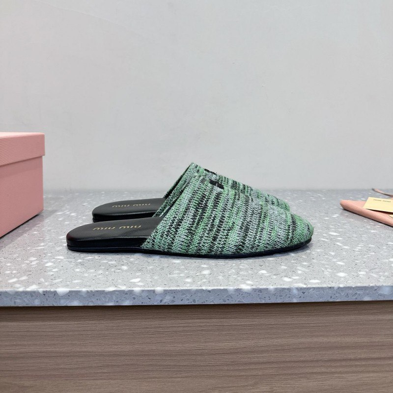 Miu.M Baotou Slippers