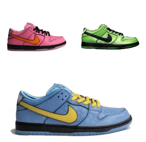 Nike Dunk SB Powerpuff Girls