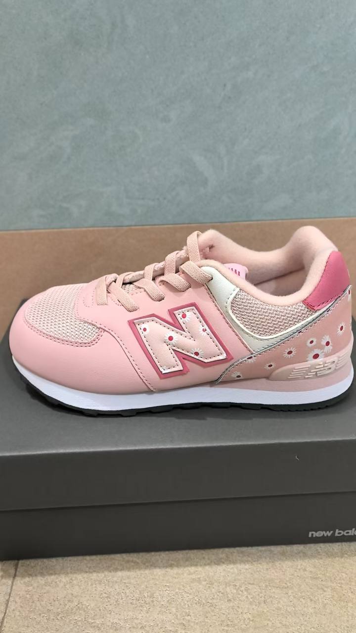 Special offer NB574 elastic band retro children's sneaker new children's shoes 694