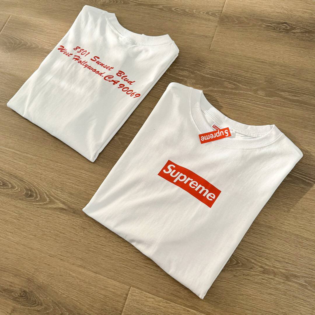 Printed short-sleeved T-shirt street American fashion brand