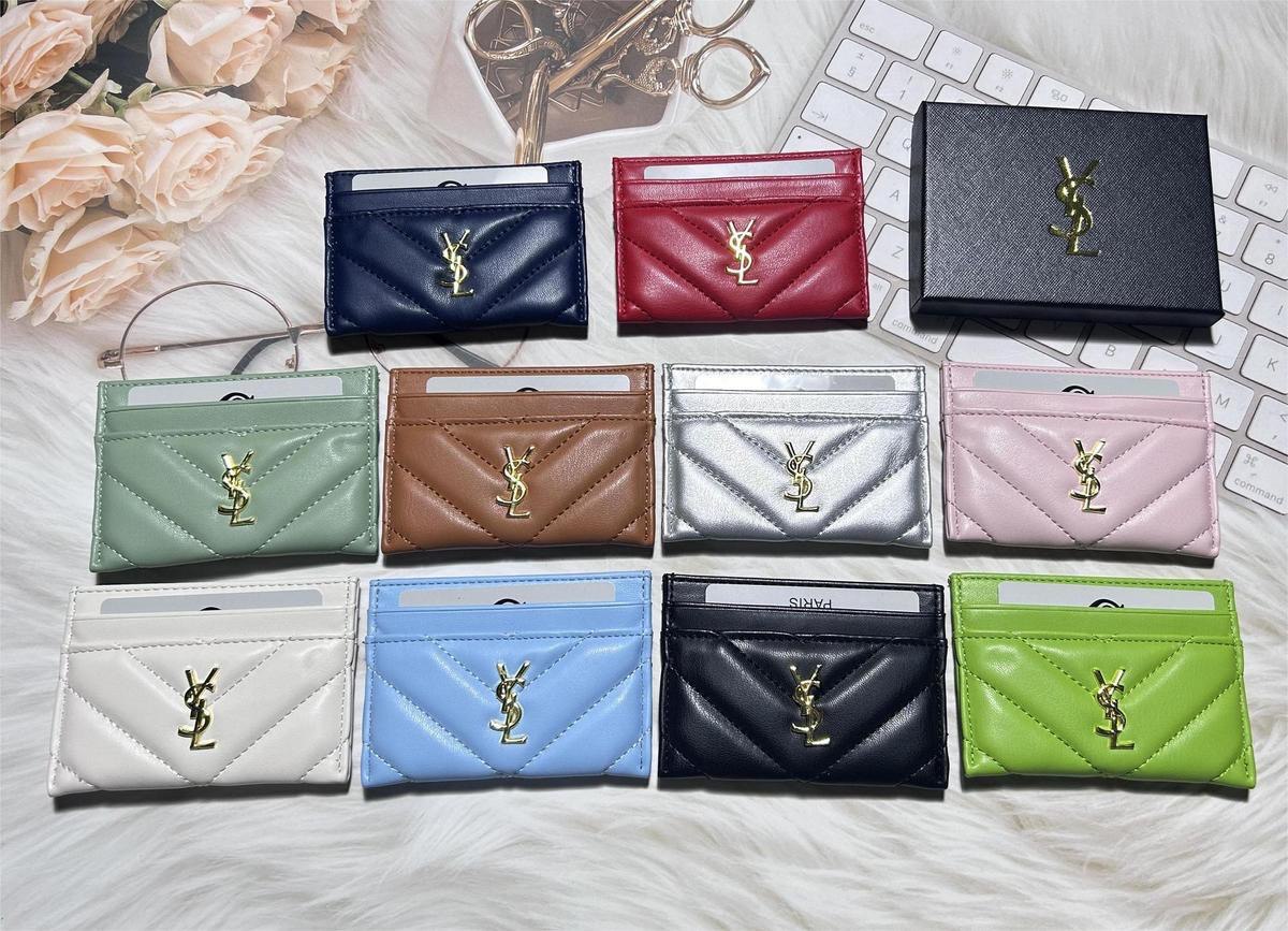 Goyard/Gucci/Dior/Chanel/YSL card holder  Only $4.6（With packaging box）