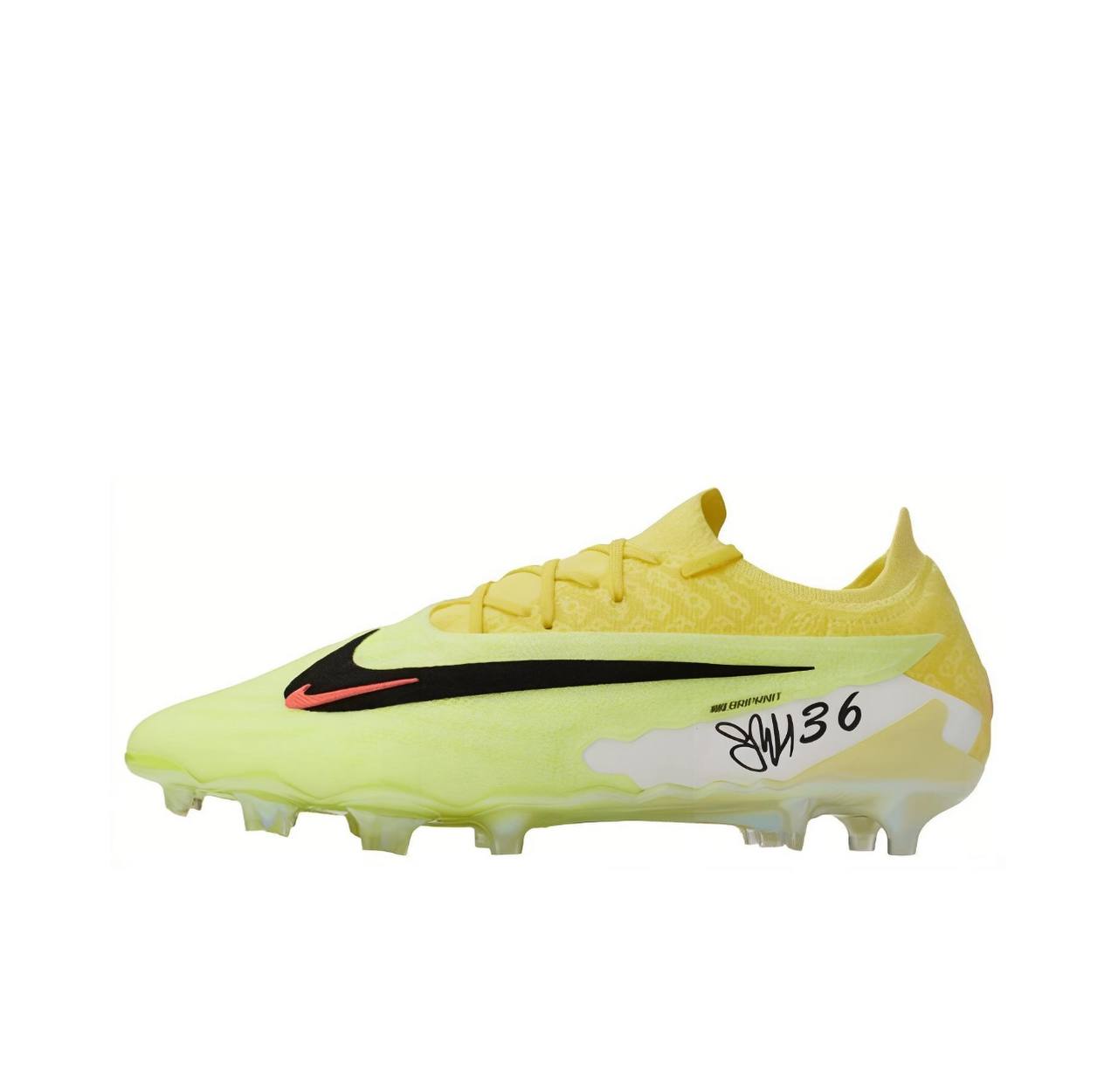 Pro FG short nail football shoes yellow harland exclusive color matching nail shoes football shoes NK Phantom Elite DF AG-Pro dark evil spirit series men's