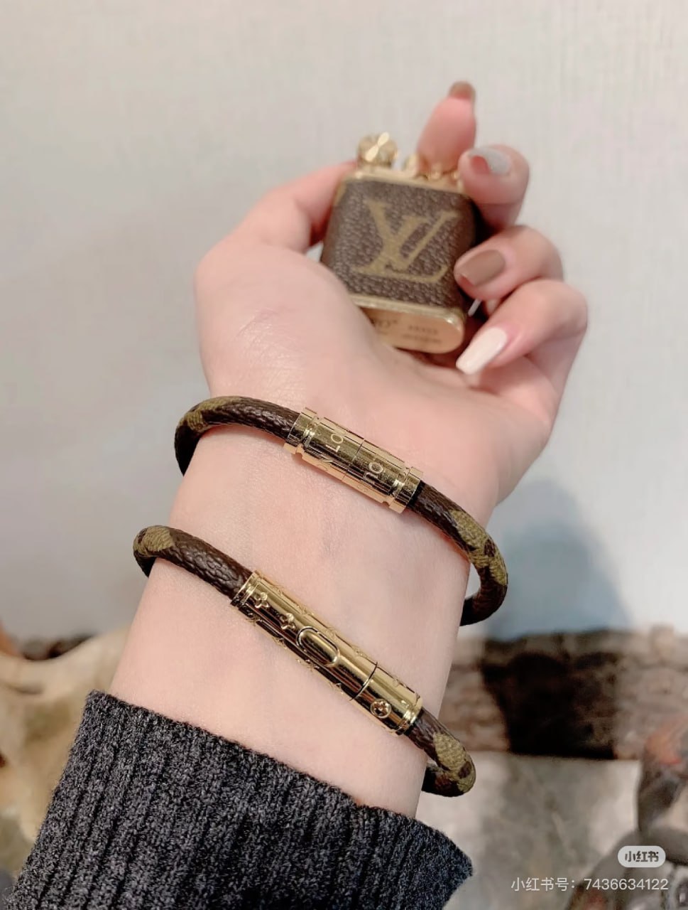 LV magnetic snap bracelet/Lacoste Bracelets