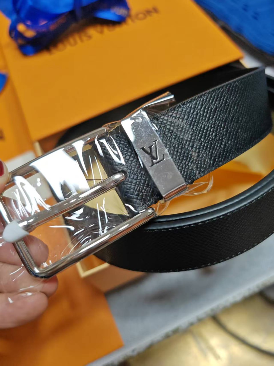 Men's business leather belt cowhide 35MM leisure belt
