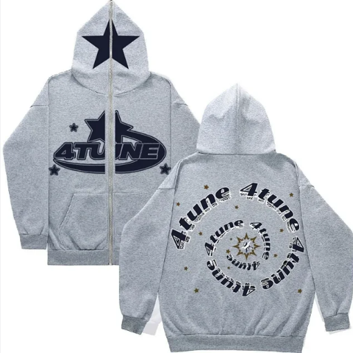 4tune Zippered Hoodie