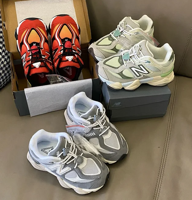 (24-36)NB9060 elastic buckle one pedal children's father shoes sneaker new children's shoes A291