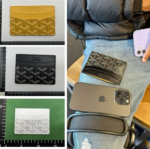 Goyard/Gucci/Dior/Chanel/YSL card holder  Only $4.6（With packaging box）