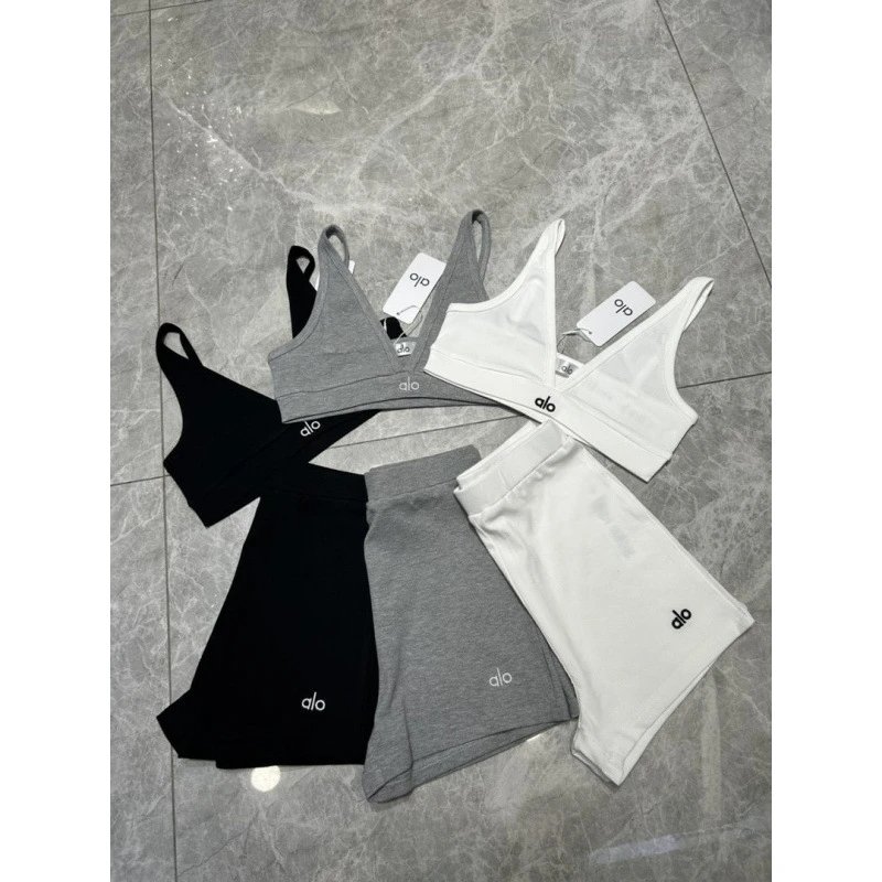  alo Vest and shorts set